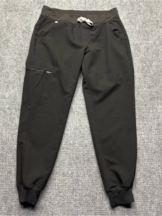 Figs Pants - Figs Scrub Pants Womens S Petite Black Zamora Jogger Technical Collection